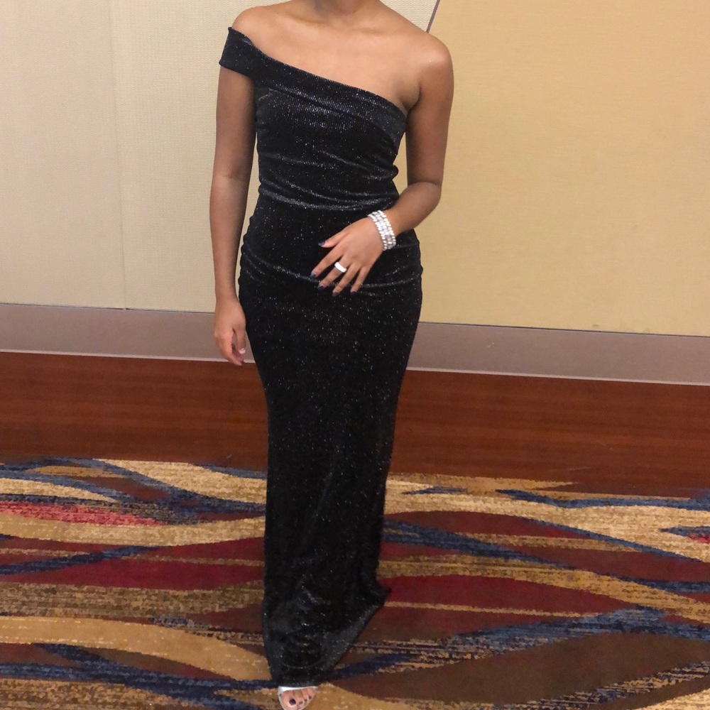 Black gown